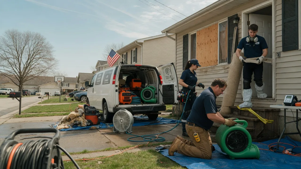 Water Damage Restoration in Lachine, MI near me